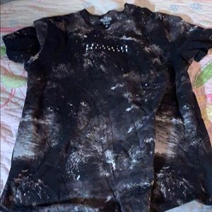 Black and white shirt